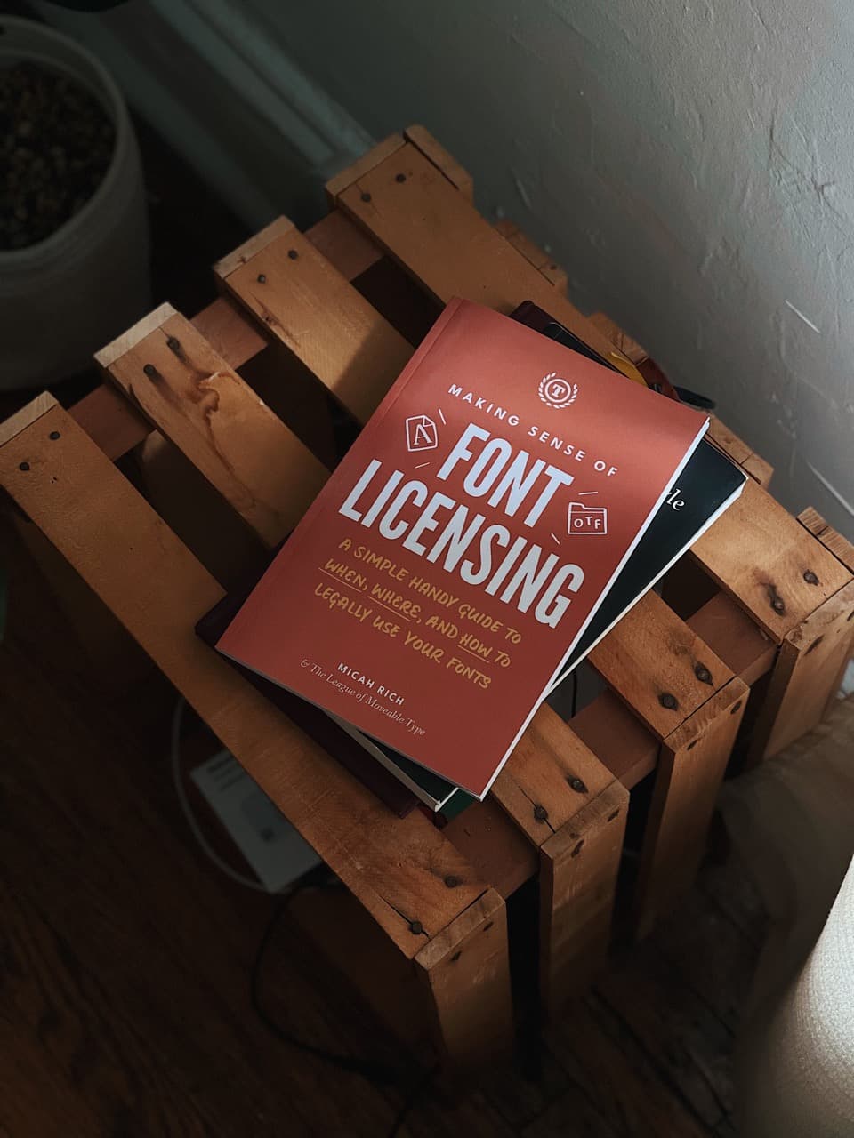 Making Sense of Font Licensing book cover and publishing