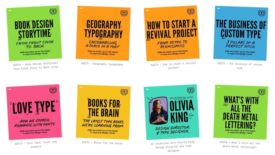 The Weekly Typographic Podcast